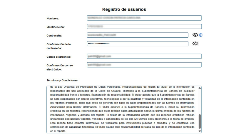 historial crediticio ecuador